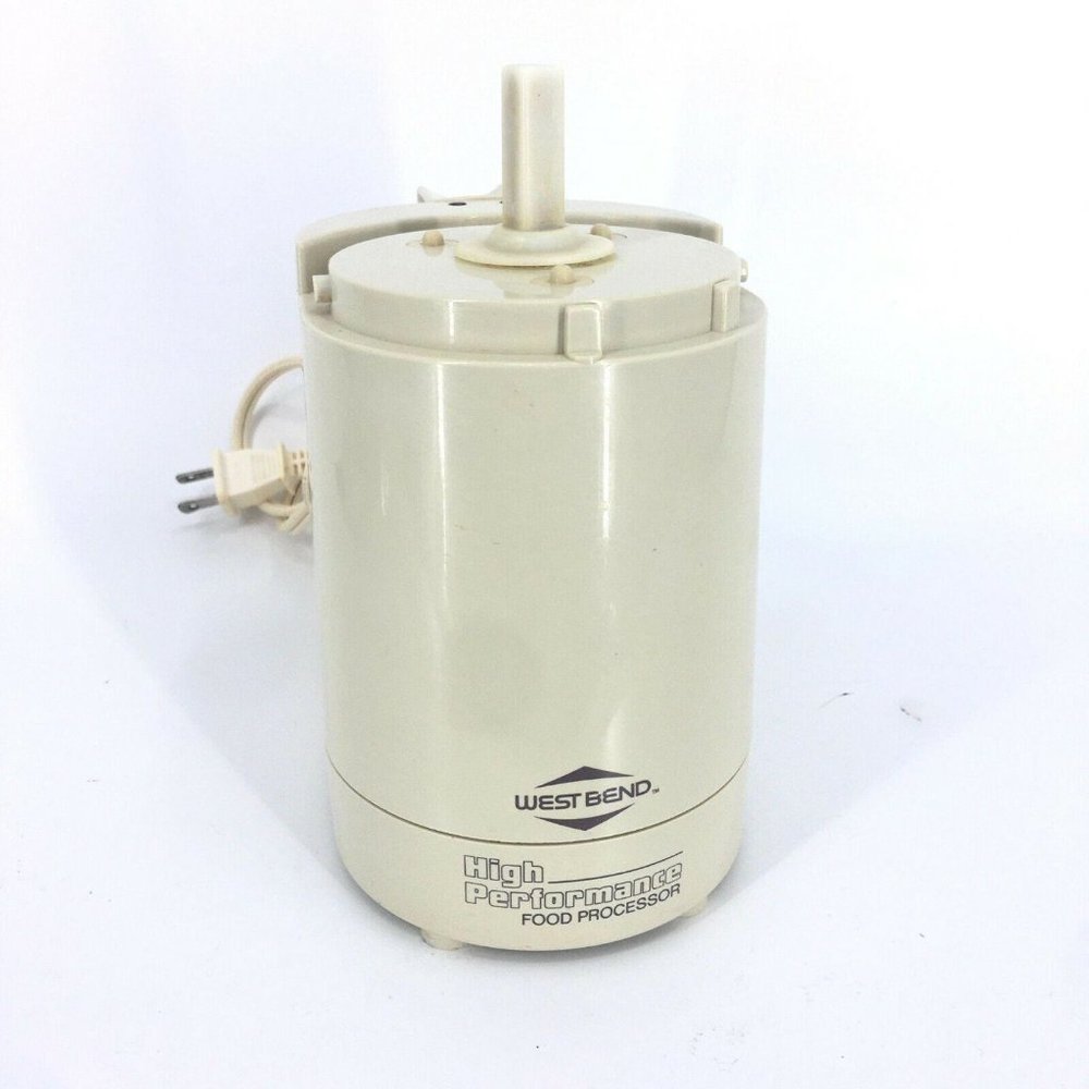 West Bend High Performance Food Processor 6500 Motor Base Replacement